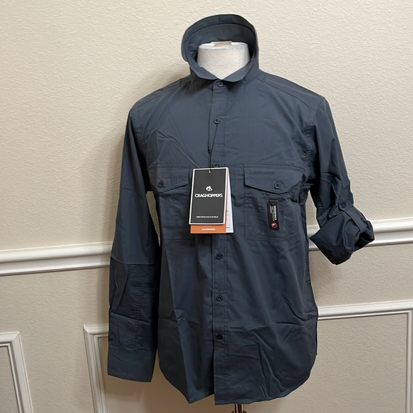 Craghoppers KIWI LONG SLEEVE SHIRT - ombré Blue - Picture 2 of 16